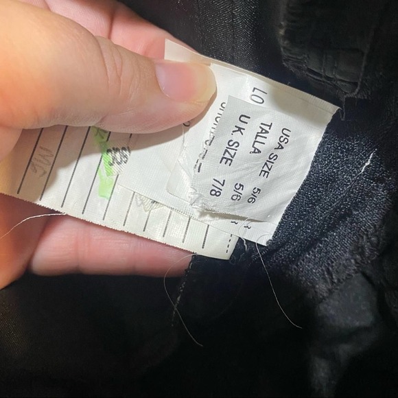 MORI LEE by Madeline Gardner black beaded‎ size 6 Flare mini prom floral … - Picture 5 of 7